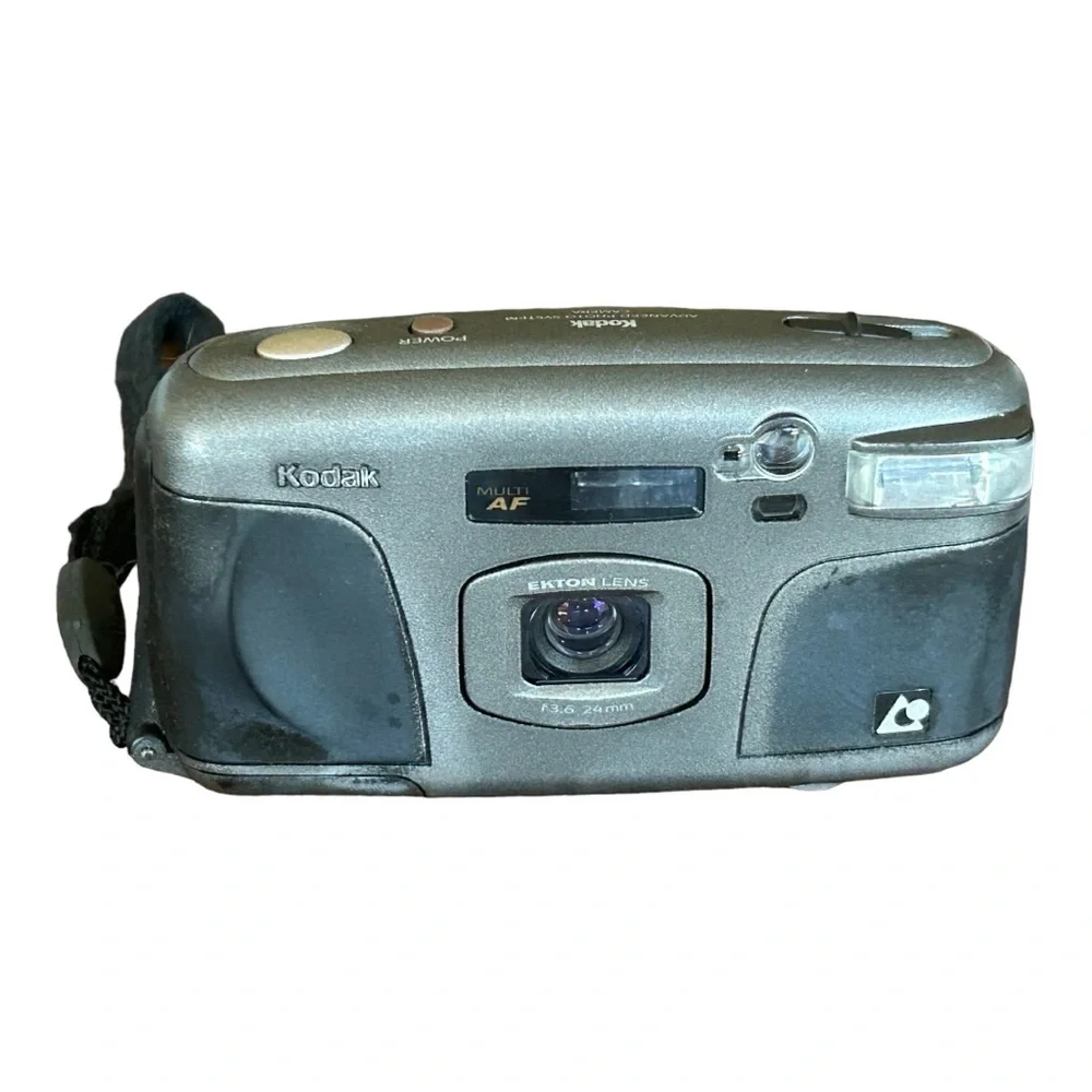 Kodak Advantix 3600 IX Multi AF‎ Gray Advanced Photo Film Camera and Camera bag